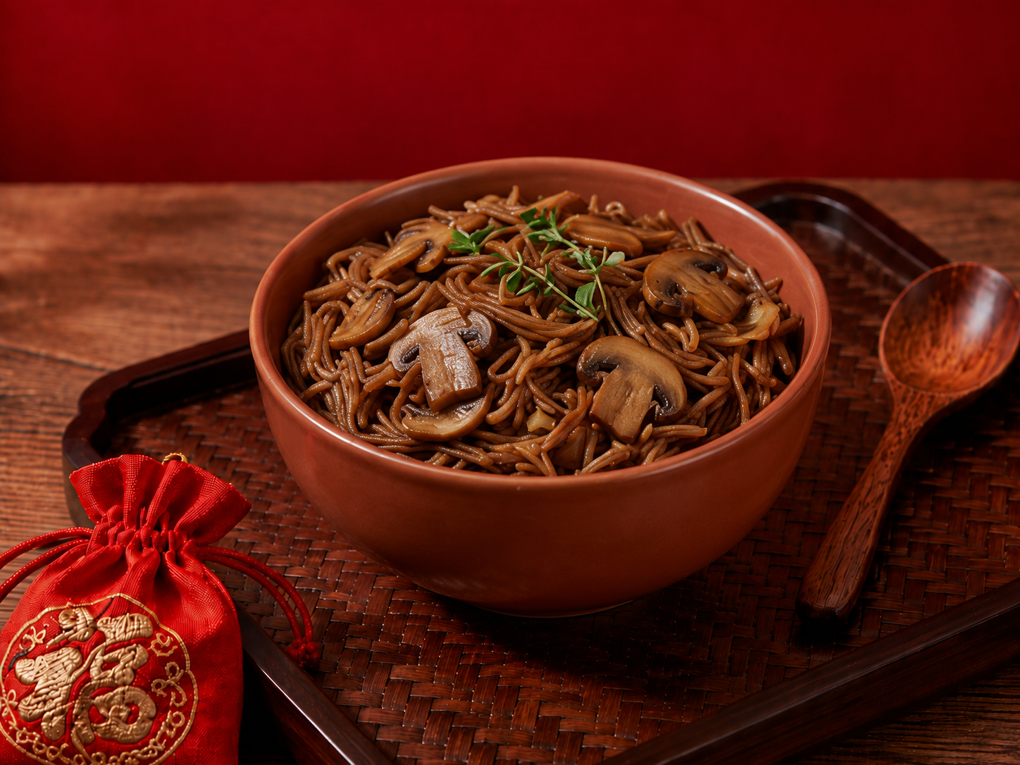 Aallya Mushroom Ragi Vermicelli Khichdi