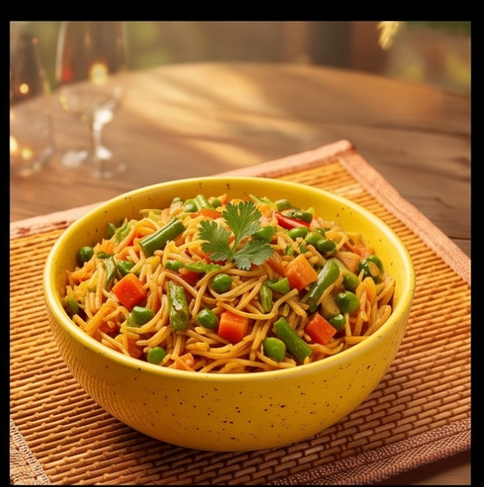 Aallya Vegetable Roasted Vermicelli Kichadi