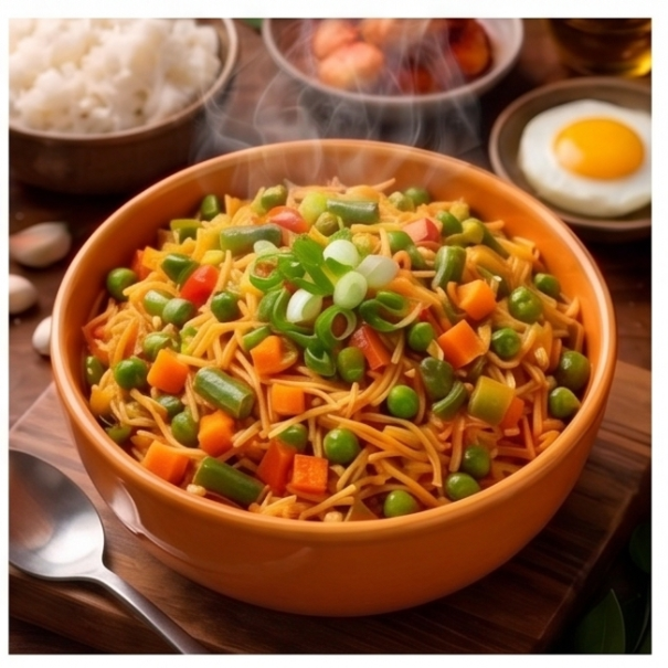 Aallya Vegetable Tomato Vermicelli Khichdi